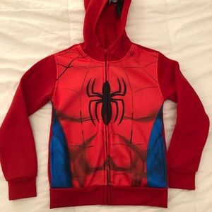 Brand new Spider-Man hoodie. Size 5/6